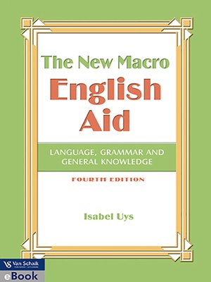 cover image of The New Macro English Aid
